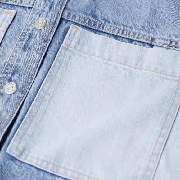 Mango Blue Denim Jacket - Picture 2 of 11